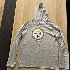 Steelers Polyester Hooded Shirt